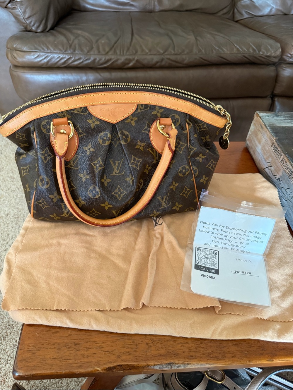 Louis Vuitton Tivoli PM Monogram Vintage Handbag - Picture 6 of 16